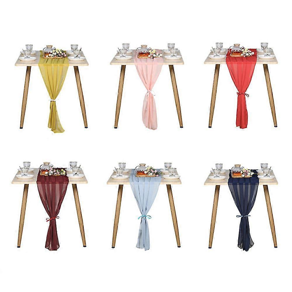 30*300cm Banquet Table Runner Wedding For Party Event Home Decoration Supply Table Cover Tablecloth
