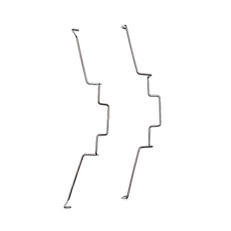 8/ 9/ 12 cm Fan Mounting On CPU Coolers Steel Clip Easy Smooth To Build 2pcs