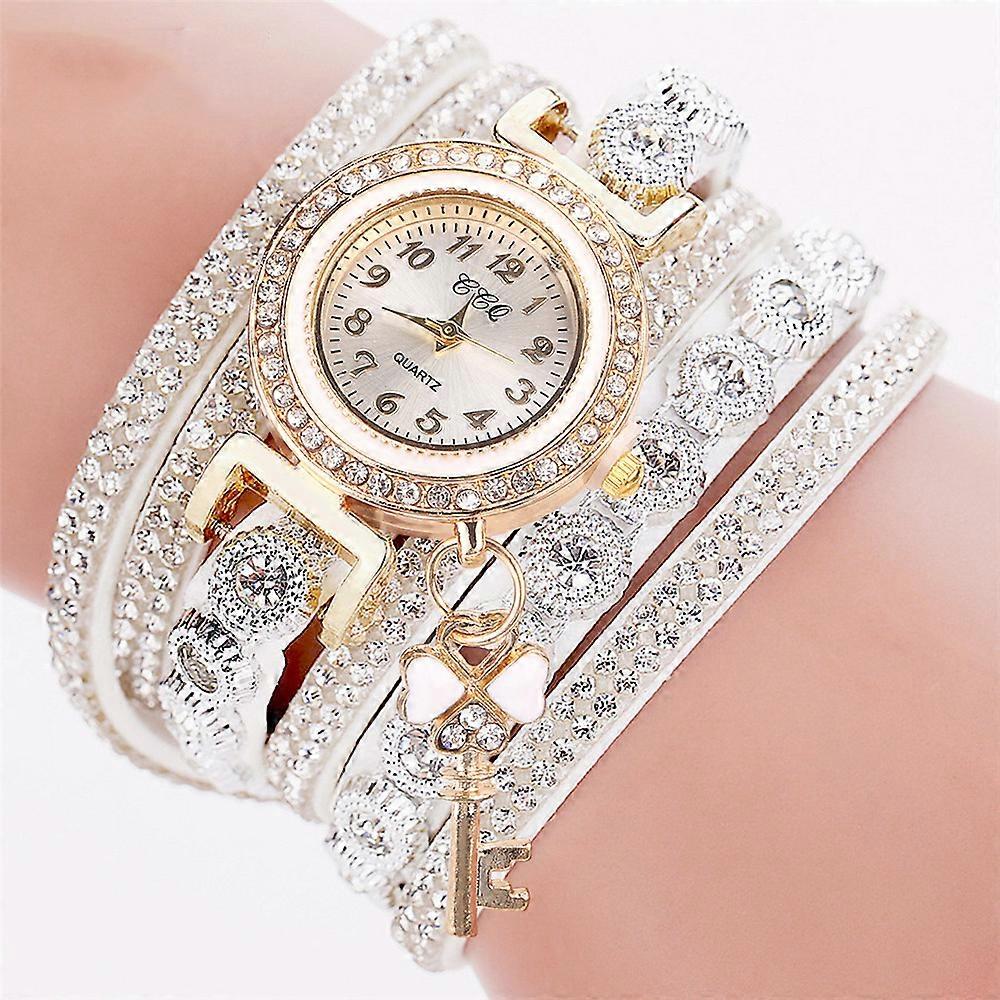 Quartz Movement Watch(White)