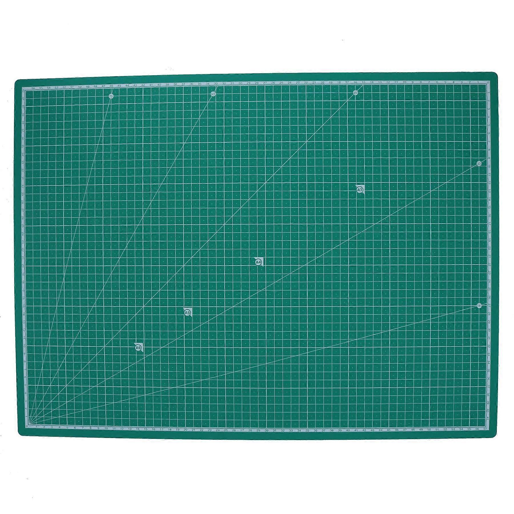 A2 Self Healing Cutting Mat Non Slip Printed Grid Line Knife Board TE338