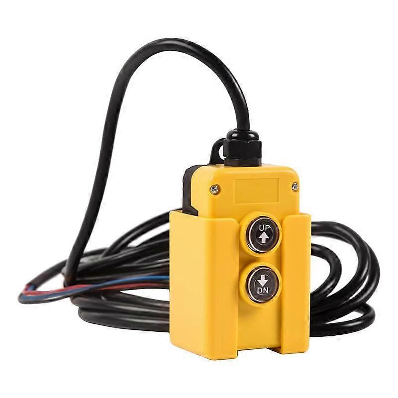 3 Wire Dump Trailer Remote, 12V DC Hydraulic Power Pump Unit for Single Acting Hydraulic Pump Power