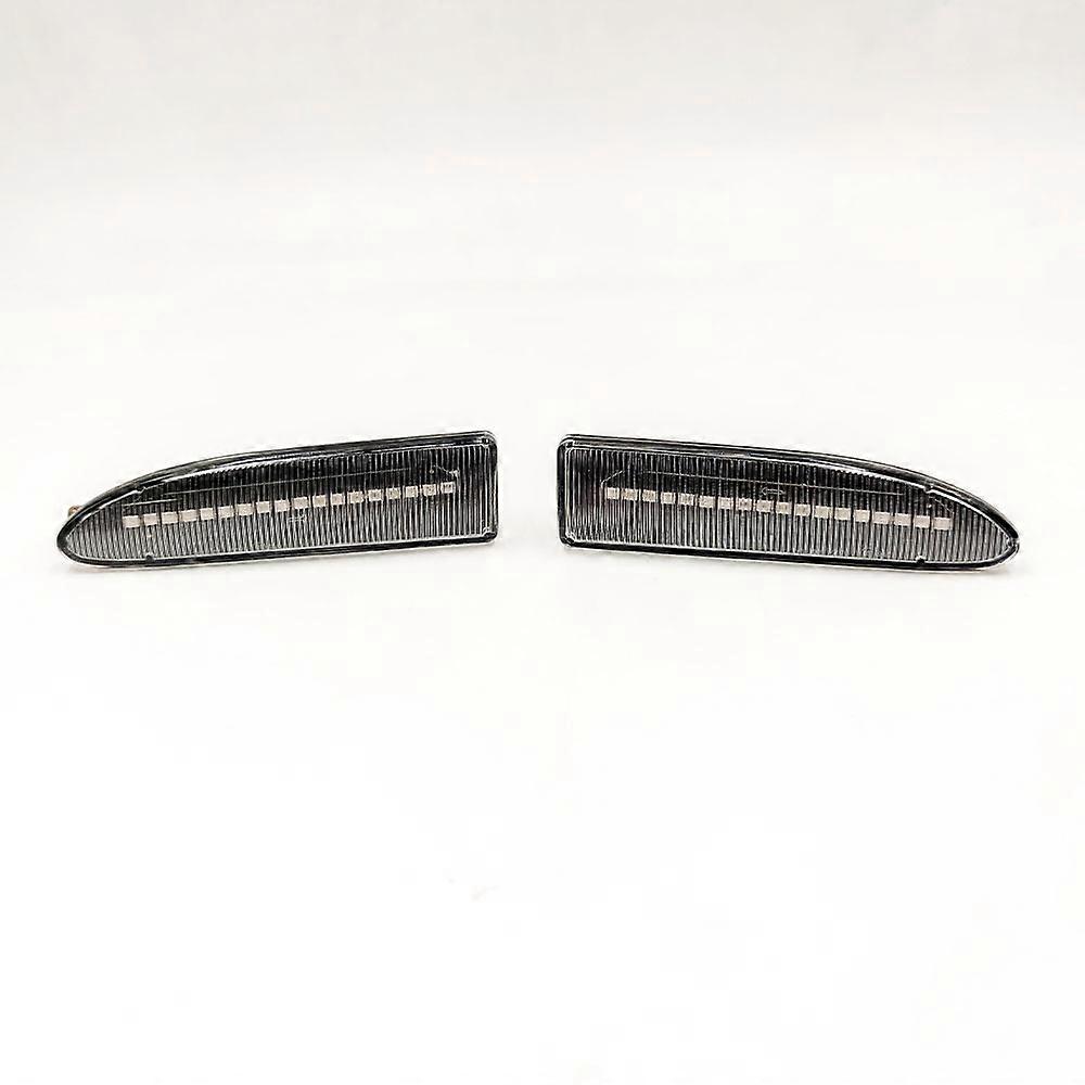 2Pcs Dynamic LED Side Marker Light For Jaguar X-TYPE 2002 2003 2004 2005 2006 2007 2008 2009 Arrow Turn Signal lamp