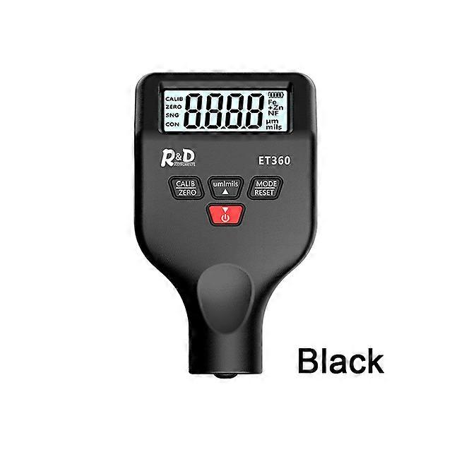 ET360 Thickness Gauges for Cars 0.1 Um Fe/NFe Fe+ Zn High Precision Auto Paintwork Probe Test Meter