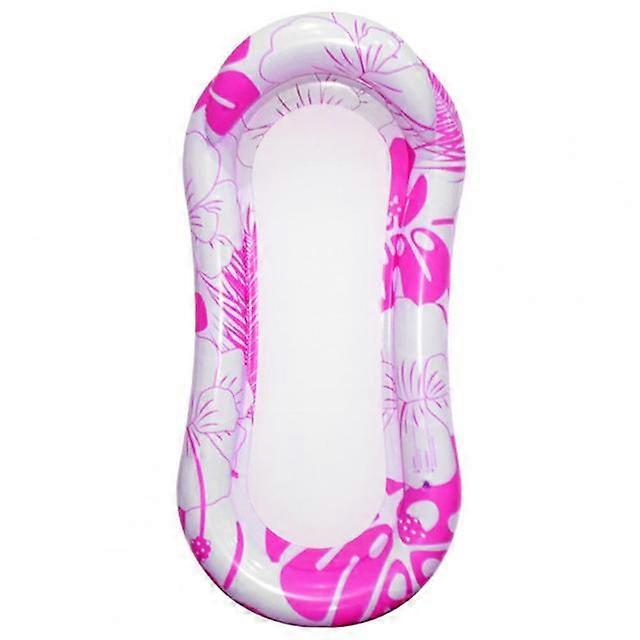 Inflatable Float Row with Net Waterproof Printed Lounger Bed Portable Swimming Mattress Adult Water Recliner Pool Accessories