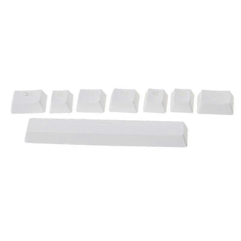 8 Keys 6.5u Space Bar Pbt Keycaps Double Shot Keycap For Corsair Strafe K65 K75
