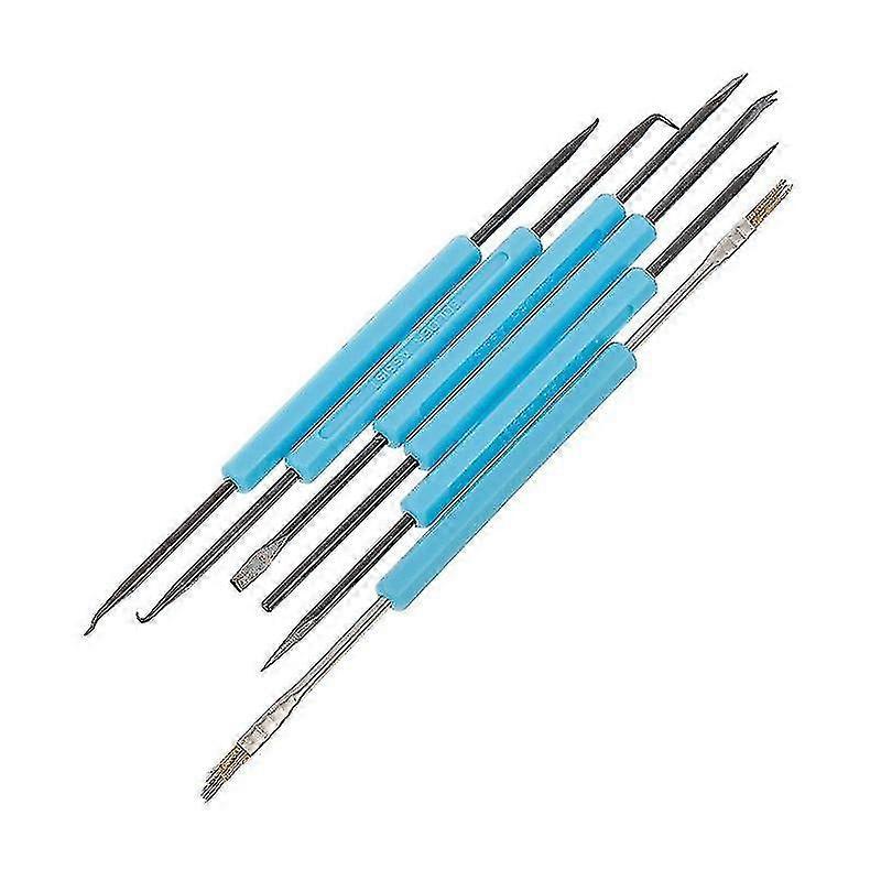 Sky Blue Home Appliance Circuit Board 6 Piece Soldering Aids