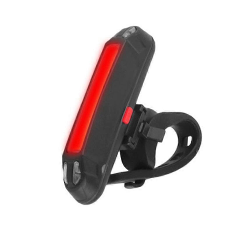 LED Bike Tail Lamp Multi Mode USB Bicycle Cycling Warning Light Waterproof USB Rechargeable Automatic Shut-Down Front Rear Light