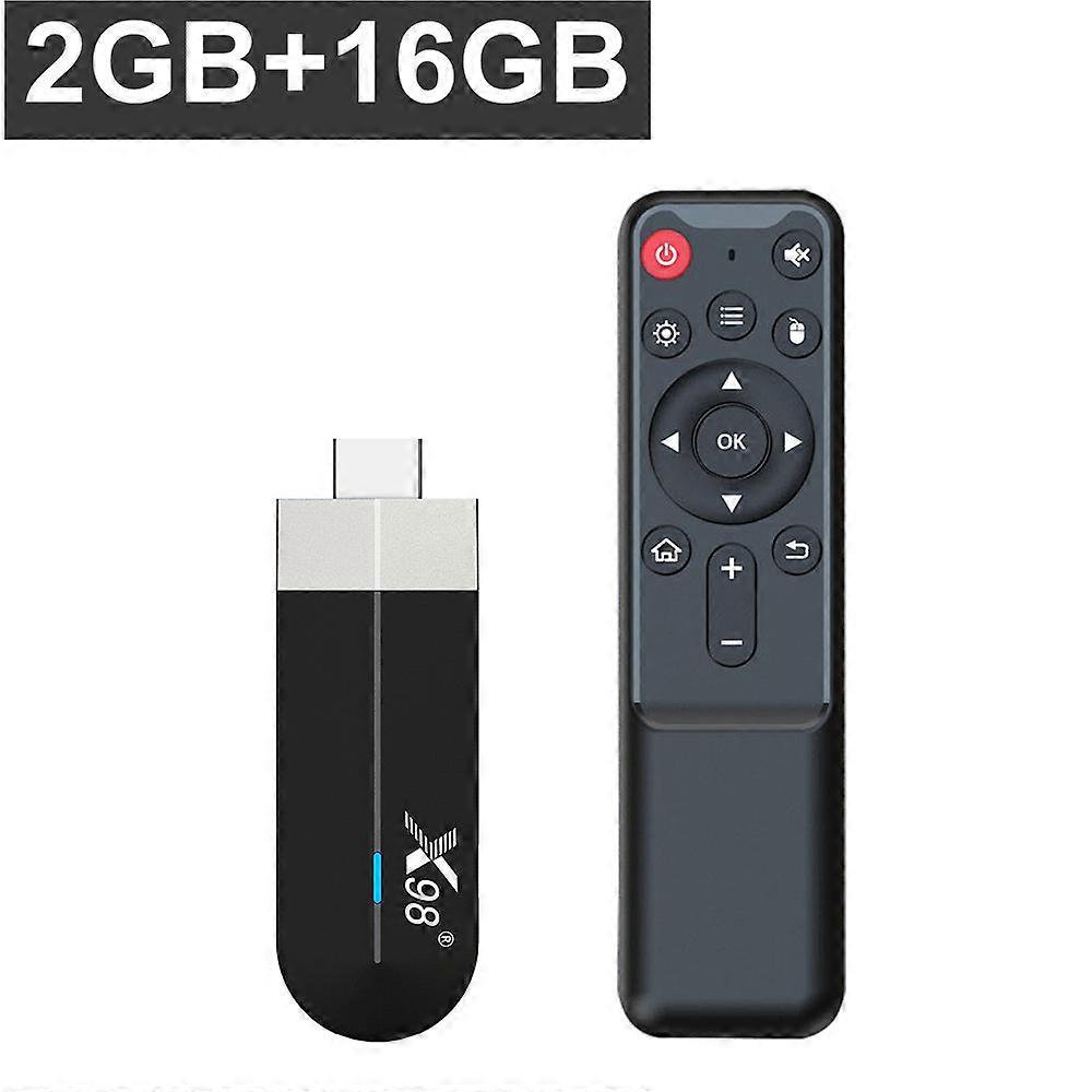 X98 S500 TV Stick Android 11 Amlogic S905Y4 Quad Core 4K 60fps H.265 2.4G/5G Wifi BT Youtube Dongle 4G 32G AV1 HD Media Player