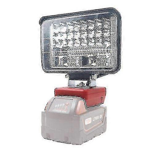 hg3/8inch Led Work Light W/ Dual Usb Output Compatible With Milwaukee M18 18v Li-ion Battery-aa