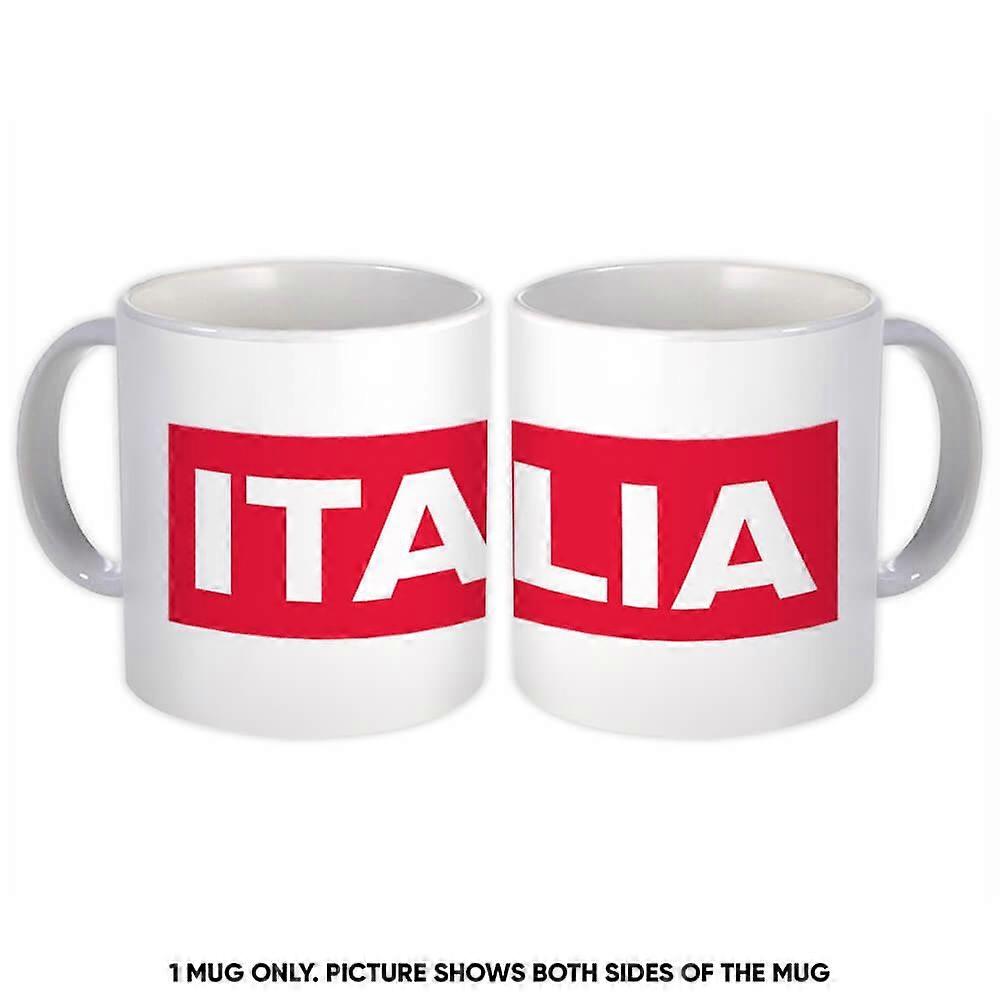 Gift Mug: Italia Italy Red