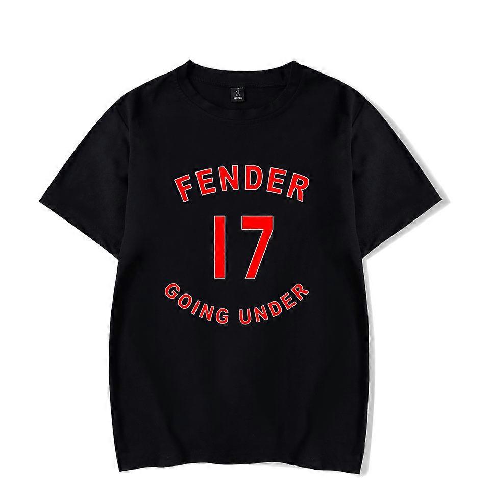 Sam Fender Seventeen Going Under T-shirt 17 GOING UNDER Logo قصيرة الأكمام تي شيرت نسائي رجالي تي شيرت 2022 ملابس كاجوال