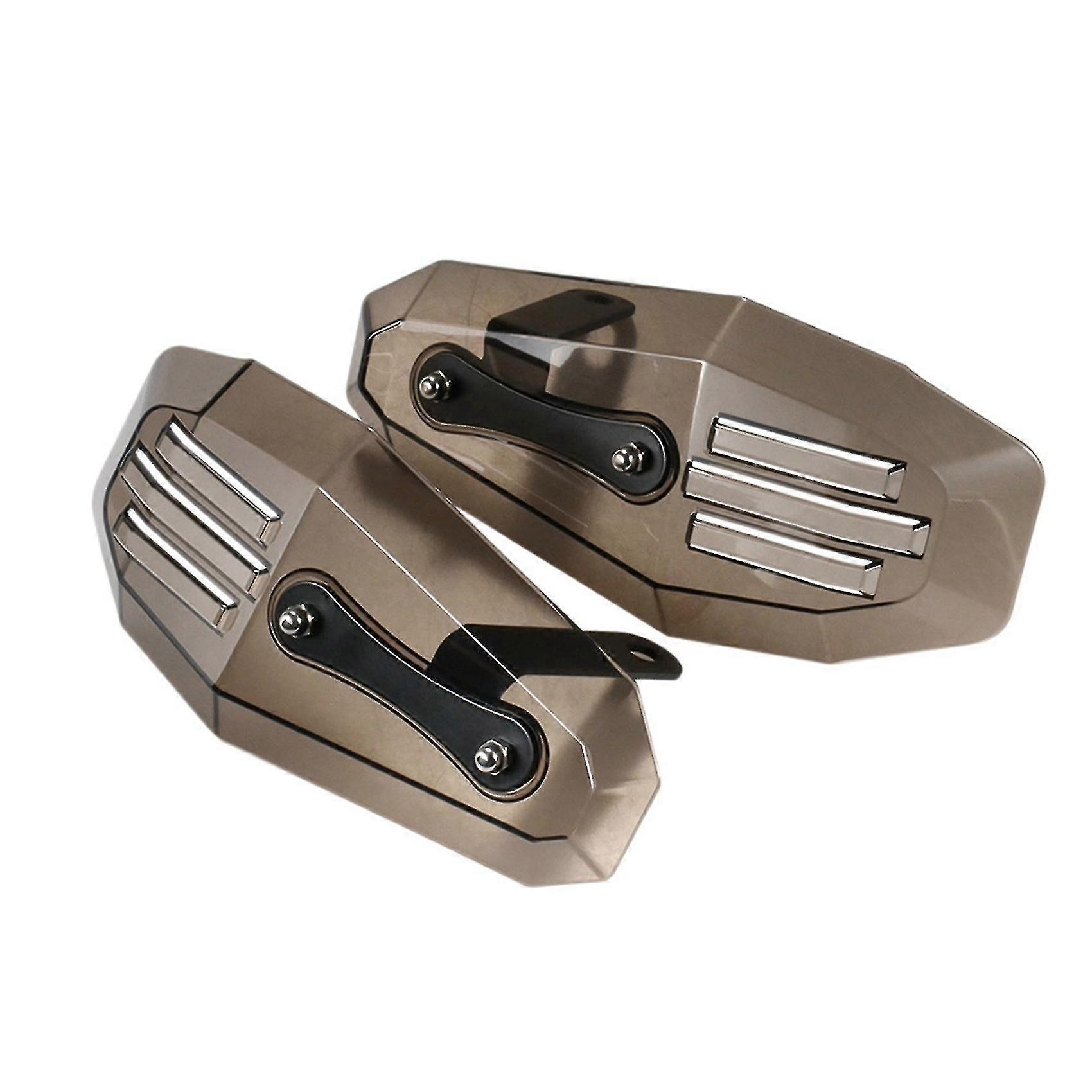 Motorcycle Handguard Shield Protector Windshield Smoky