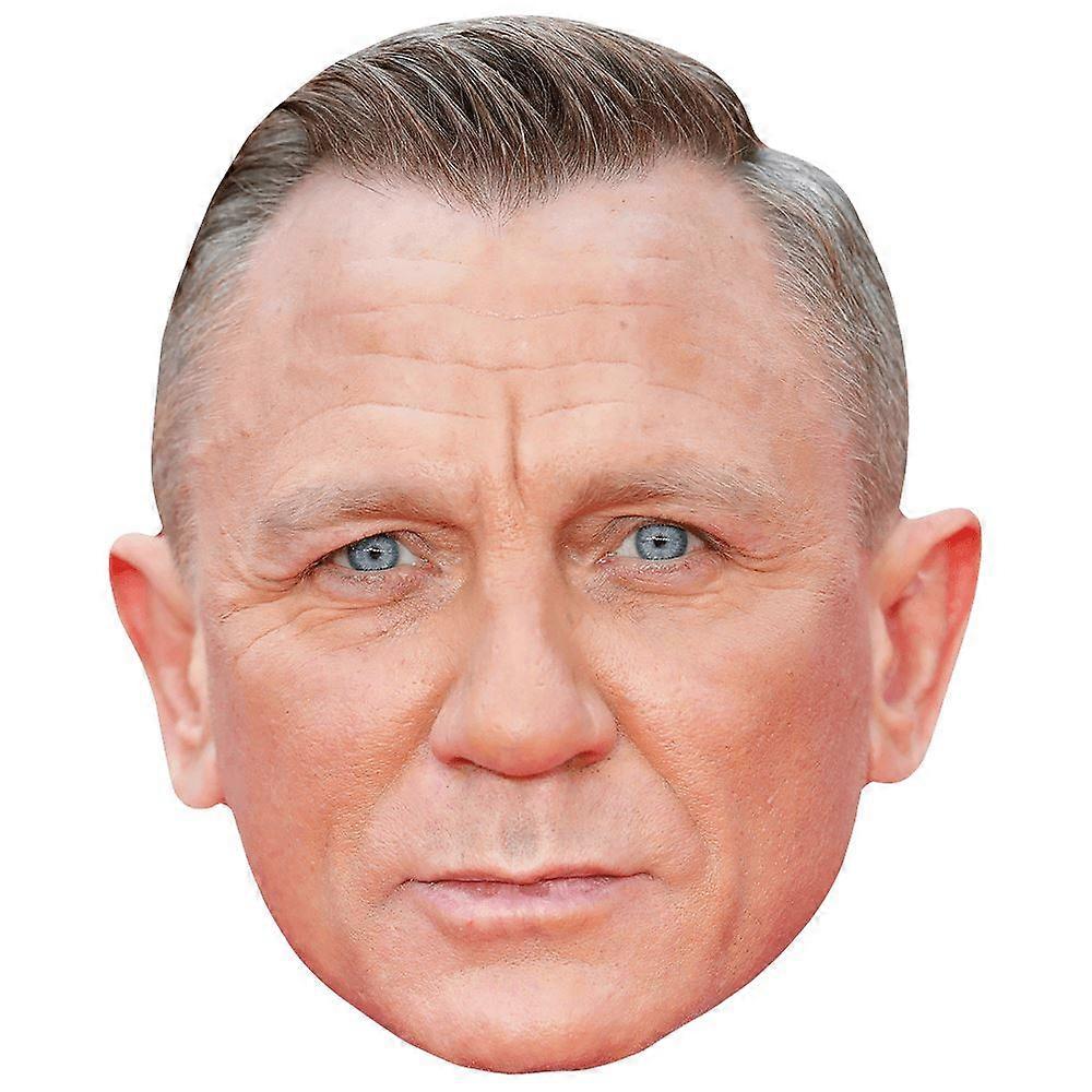 Daniel Craig (Stare) Big Head. Larger than life mask.