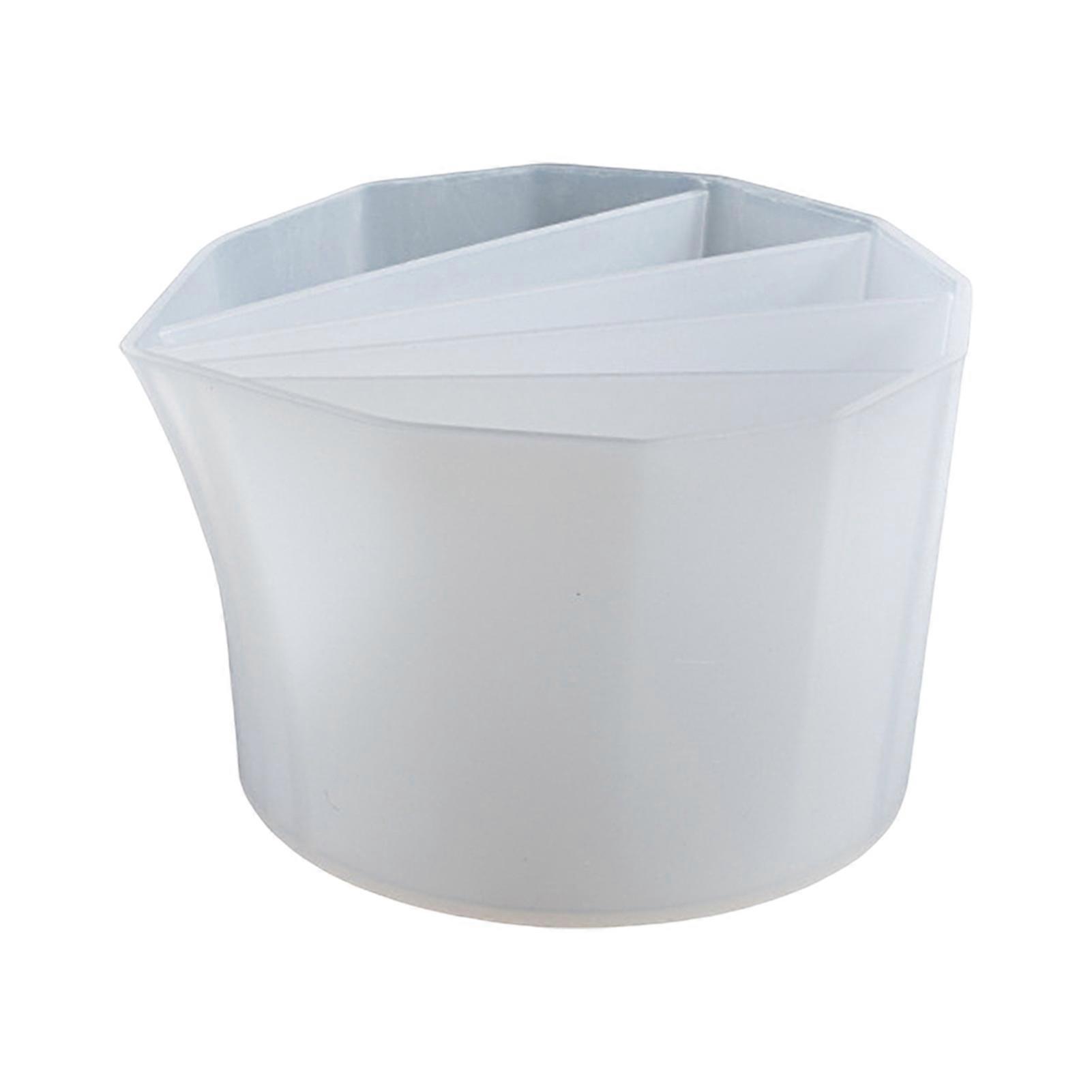 Epoxy Mold Multiple Grids Flexible 4 Styles Mini DIY Color Mixing Cup Distribution Cup Mold Handicraft Supplies