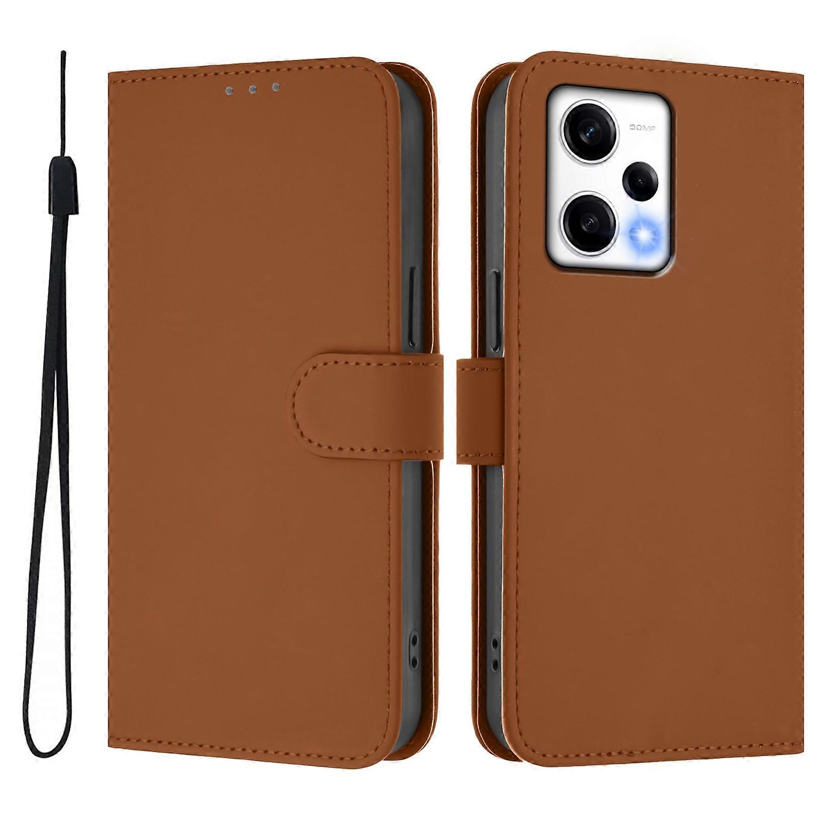 Solid Color PU Case For Redmi Note 12 Explorer