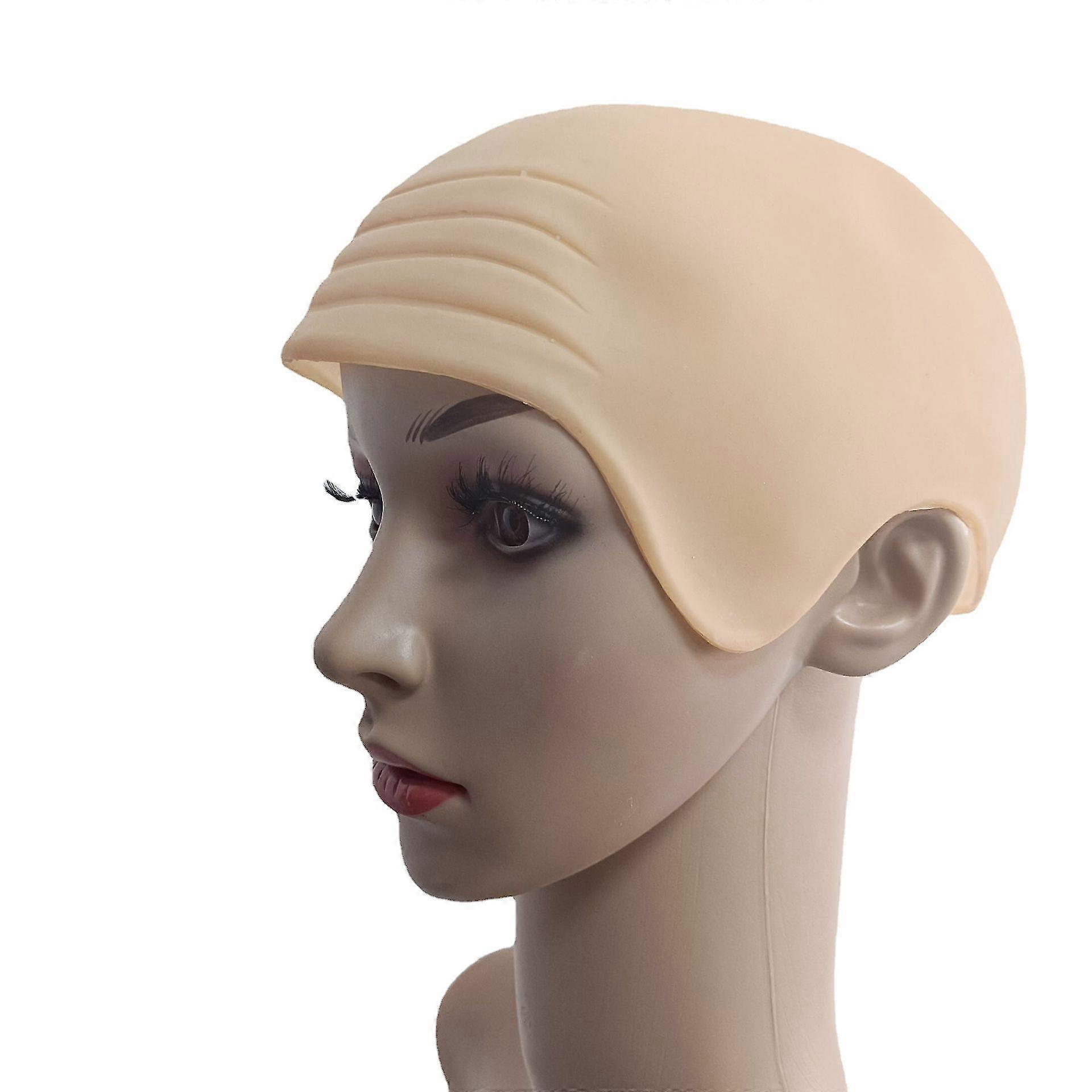 Bald Monk Scalp Wig Head Set Prom Makeup Props Halloween Props Full Bald Head Fake Scalp Set