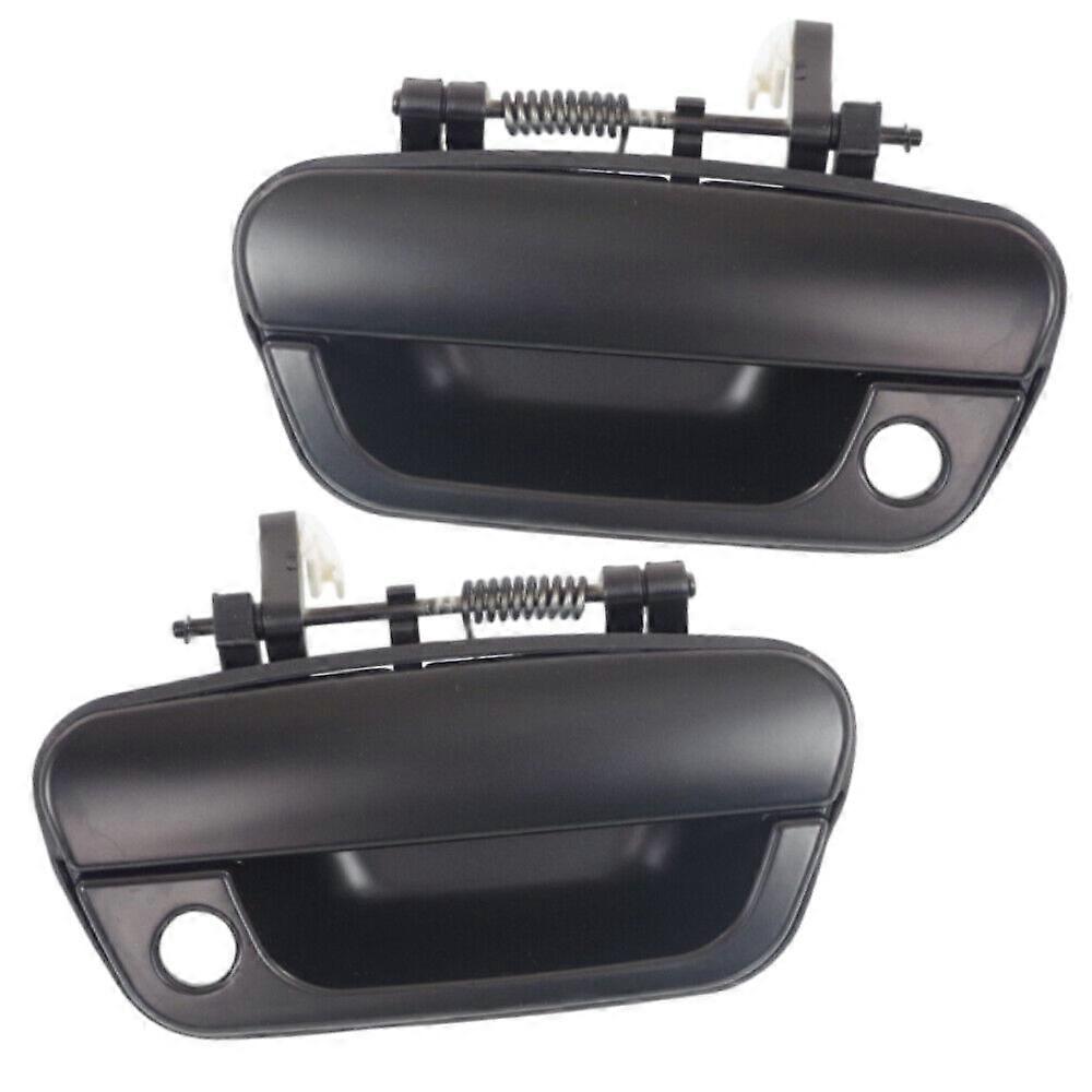 2X Door Handles Front Driver & Passenger Side Fit For Chevrolet Spark 2013-2015