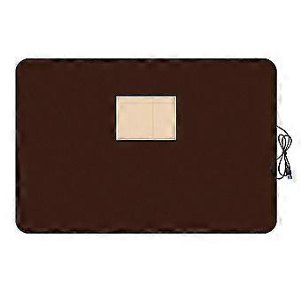 Usb Car Heating  Pet  Single Heating  Electric  Knee  Shawl Student Heating  Wholesale Brown