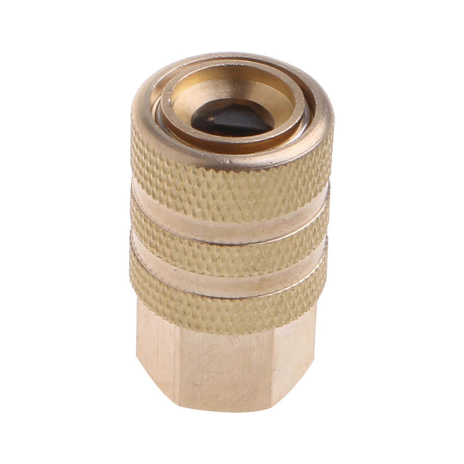 Hardware 1/4" NPT Coupler Female Copper thickened inflatable Joint Quick Connect