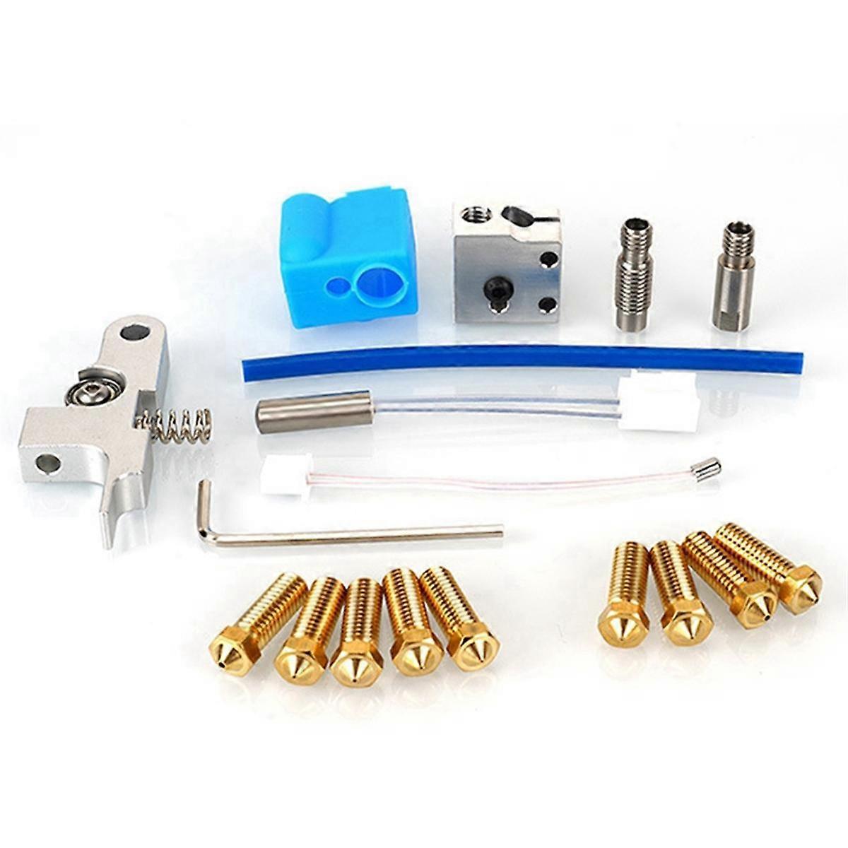 3D Printer Extruder Hotend Kit for X1/GENIUS Nozzle, Heatbreak, Heater Block, Thermistor