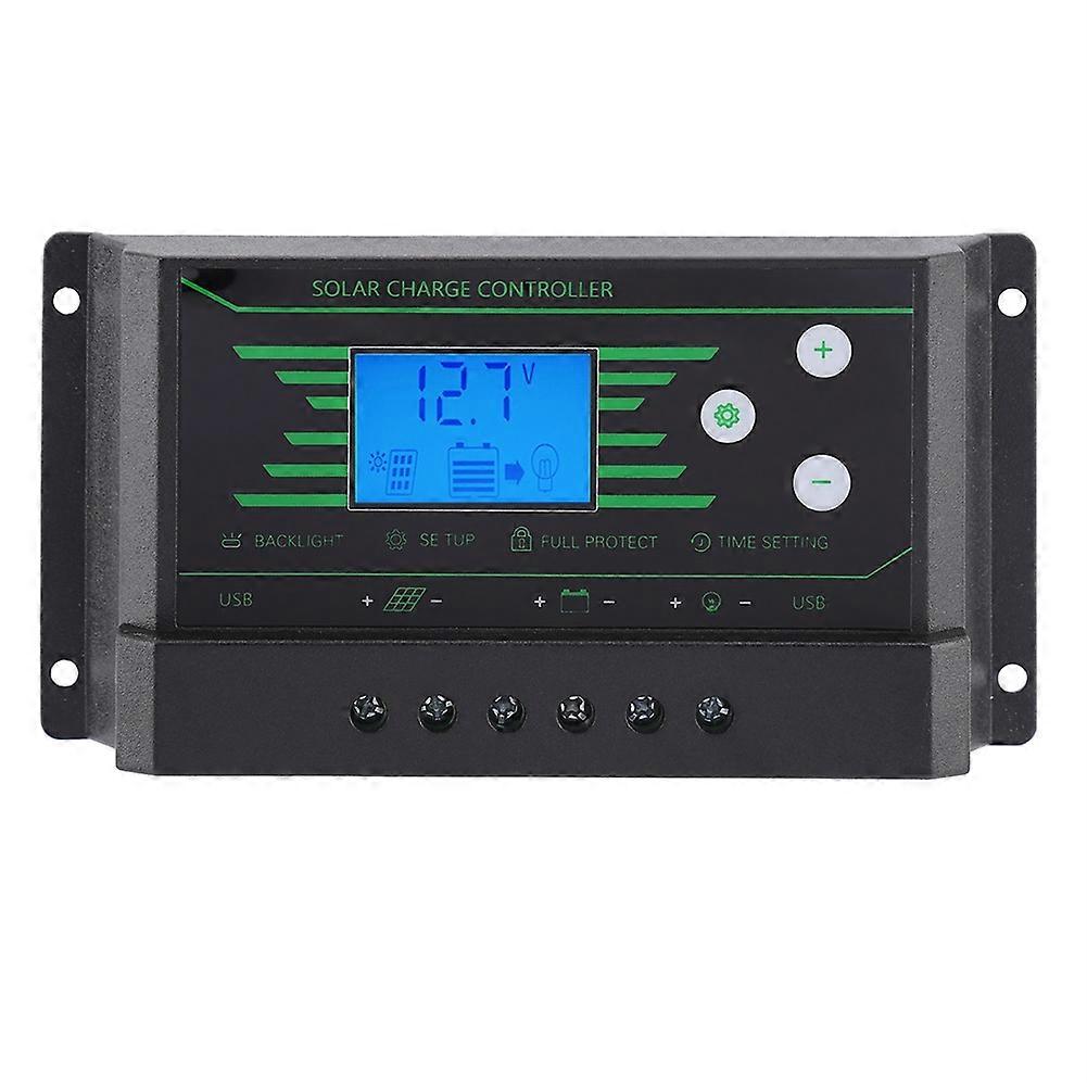 12V/24V Solar Controller Dual USB Max Current 2.5A Solar Charge Controller (Z30 30A)