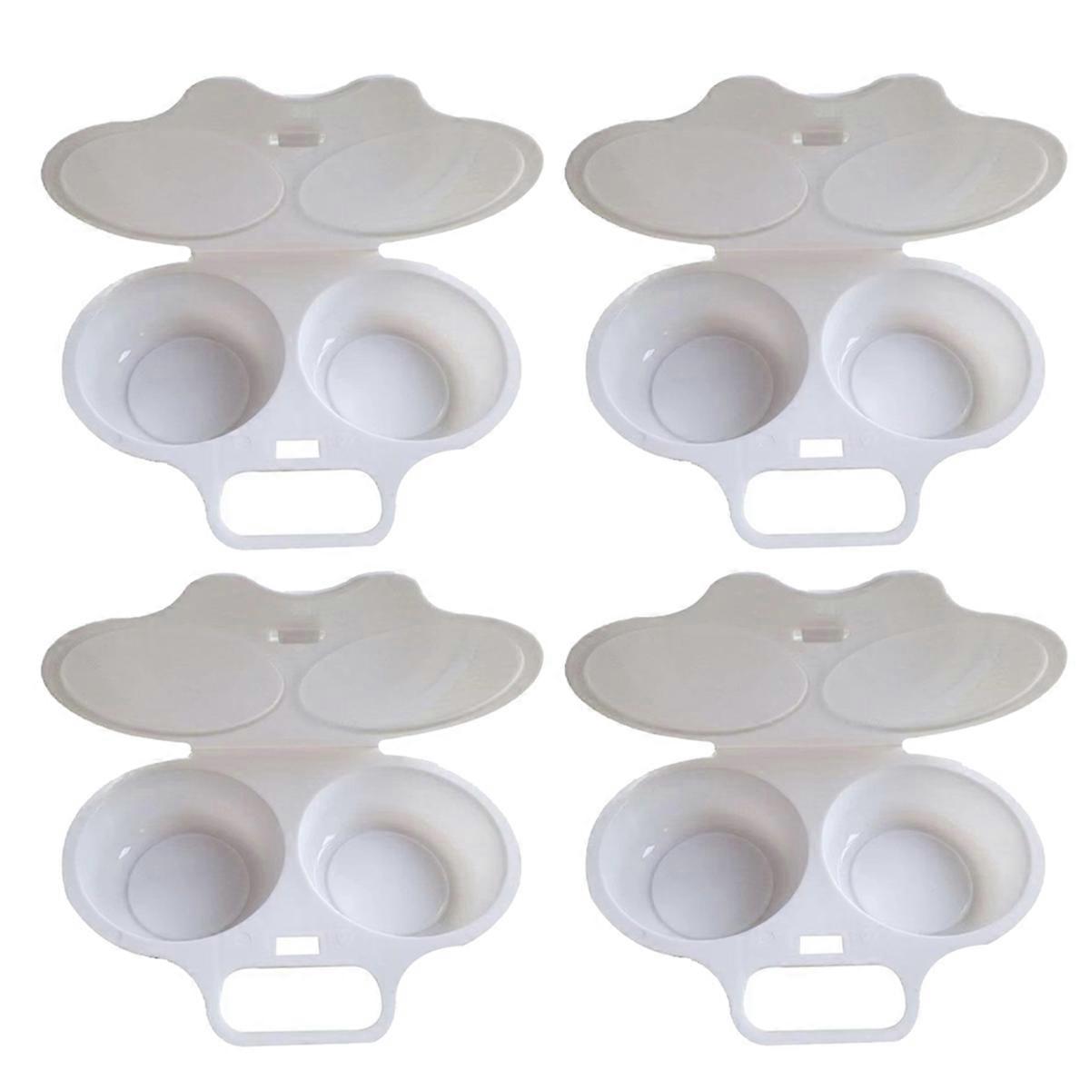 Microwave Egg Steamer Omelette Round Egg Steamer Cooking Mold Egg Boiling Tool Kitchen Egg Gadget