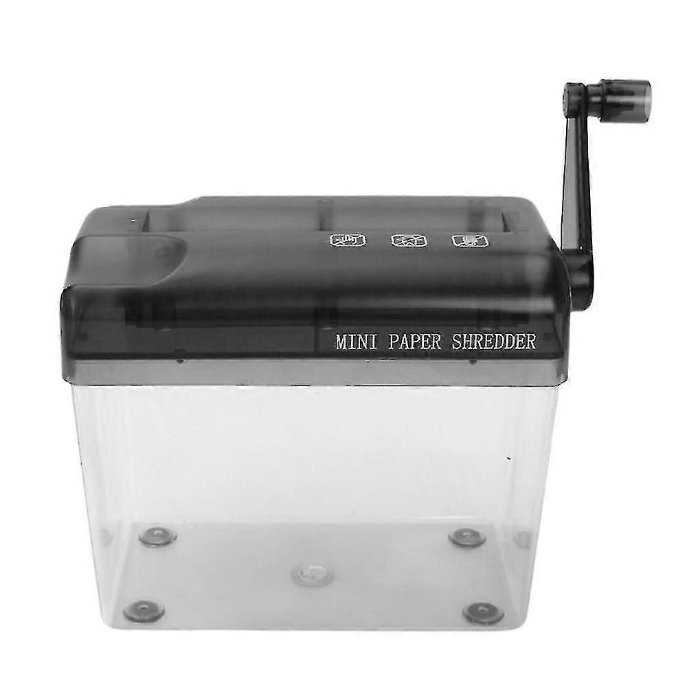 Mini Hand Shredder Portable Paper Shredder A6 Manual Shredder Documents Paper Cutting Tool Home Off
