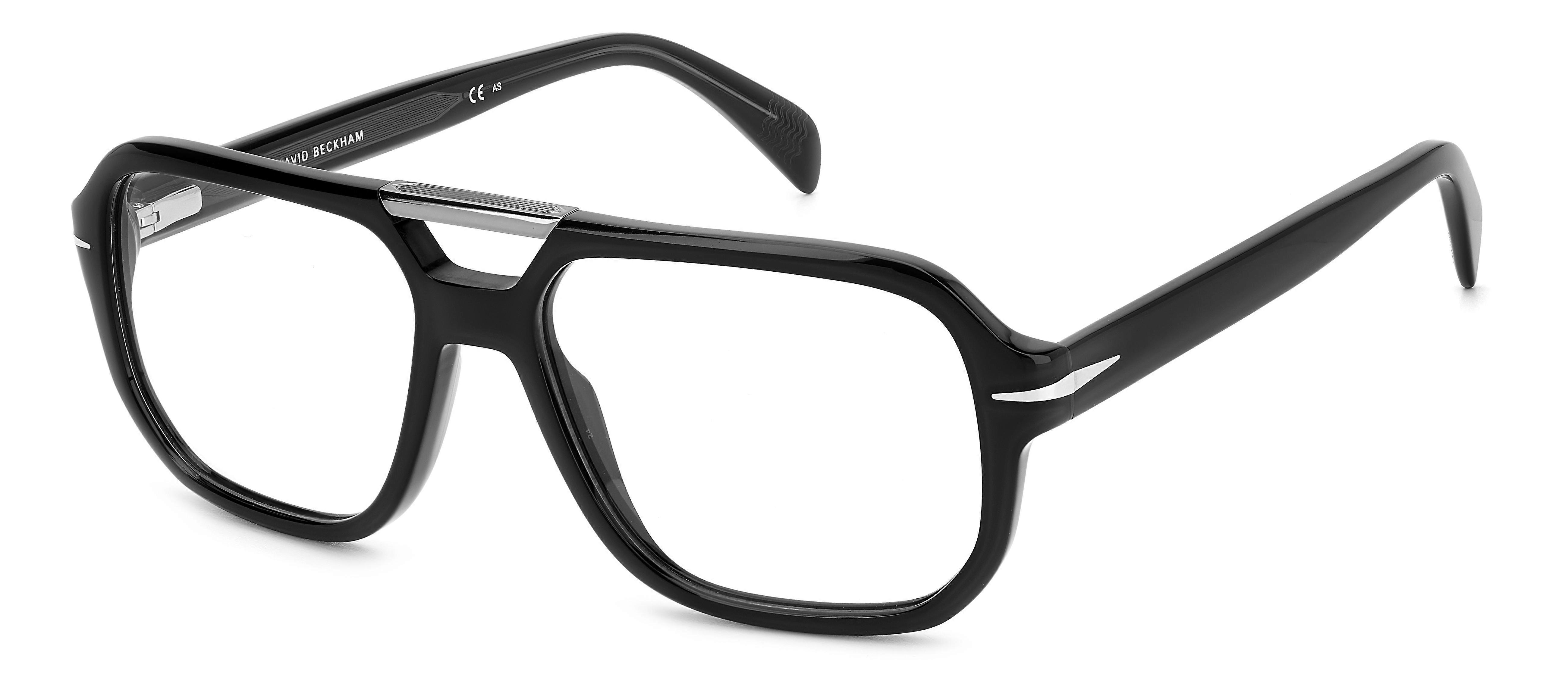 Eyewear Frames DAVID BECKHAM DB 7108 ANS BLACK DARK RUTHENIUM 56/16/145 MAN