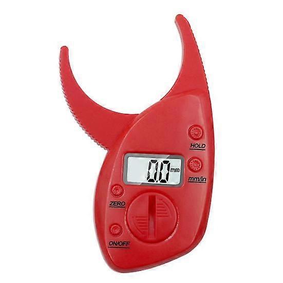 Portable Digital Display LCD Body Fat Caliper Skin Fold Monitor Analyzer Clip