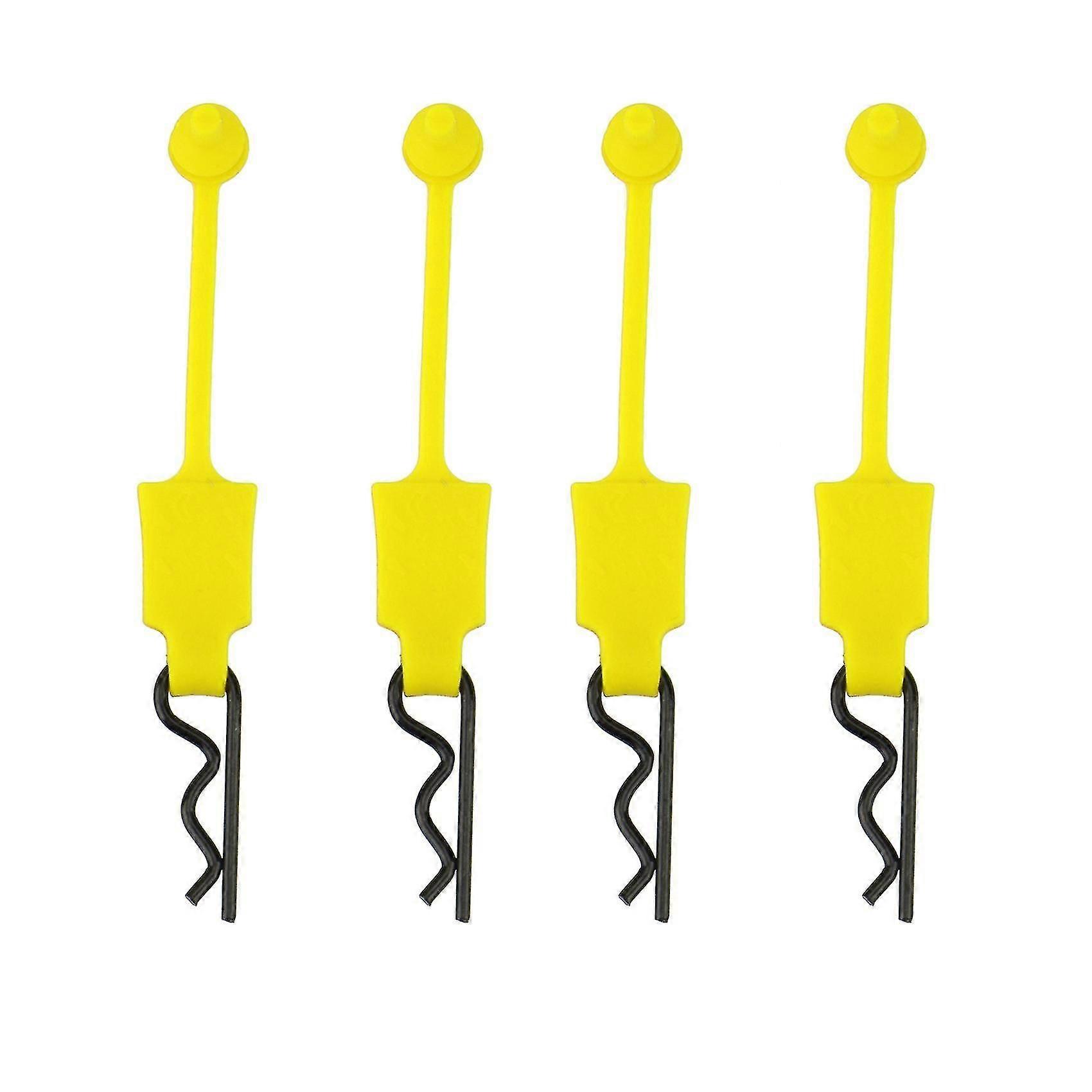 4pcs Rubber Car Clip Retainer S Fixed Le For 1/10 Arrma Senton Granite Slash Udr