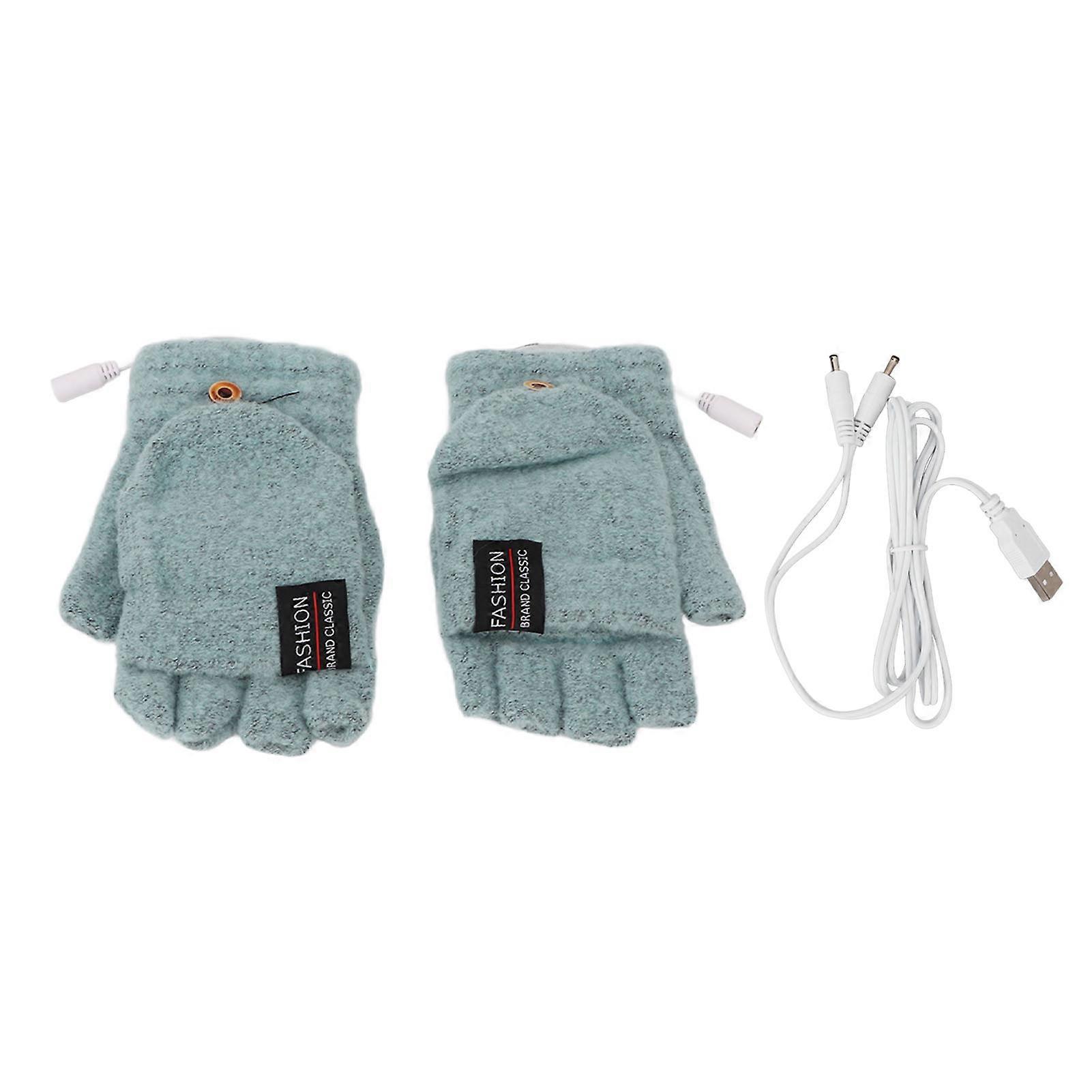 Smart-Function Heated Half-Finger Gloves For Indoor And Outdoor Use
