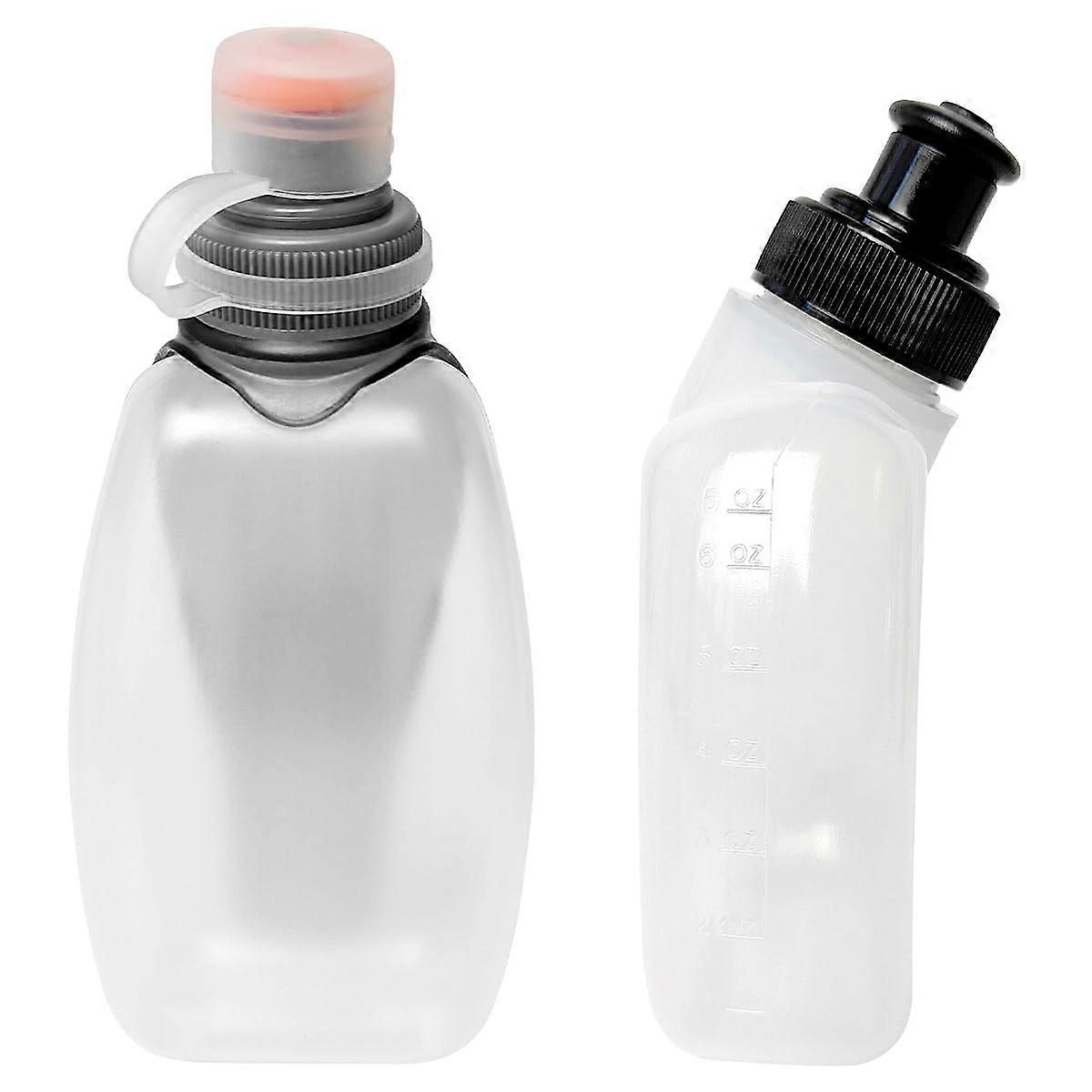 2 Pcs 8.5 oz & 6 oz BPA free sports water bottles for various activities