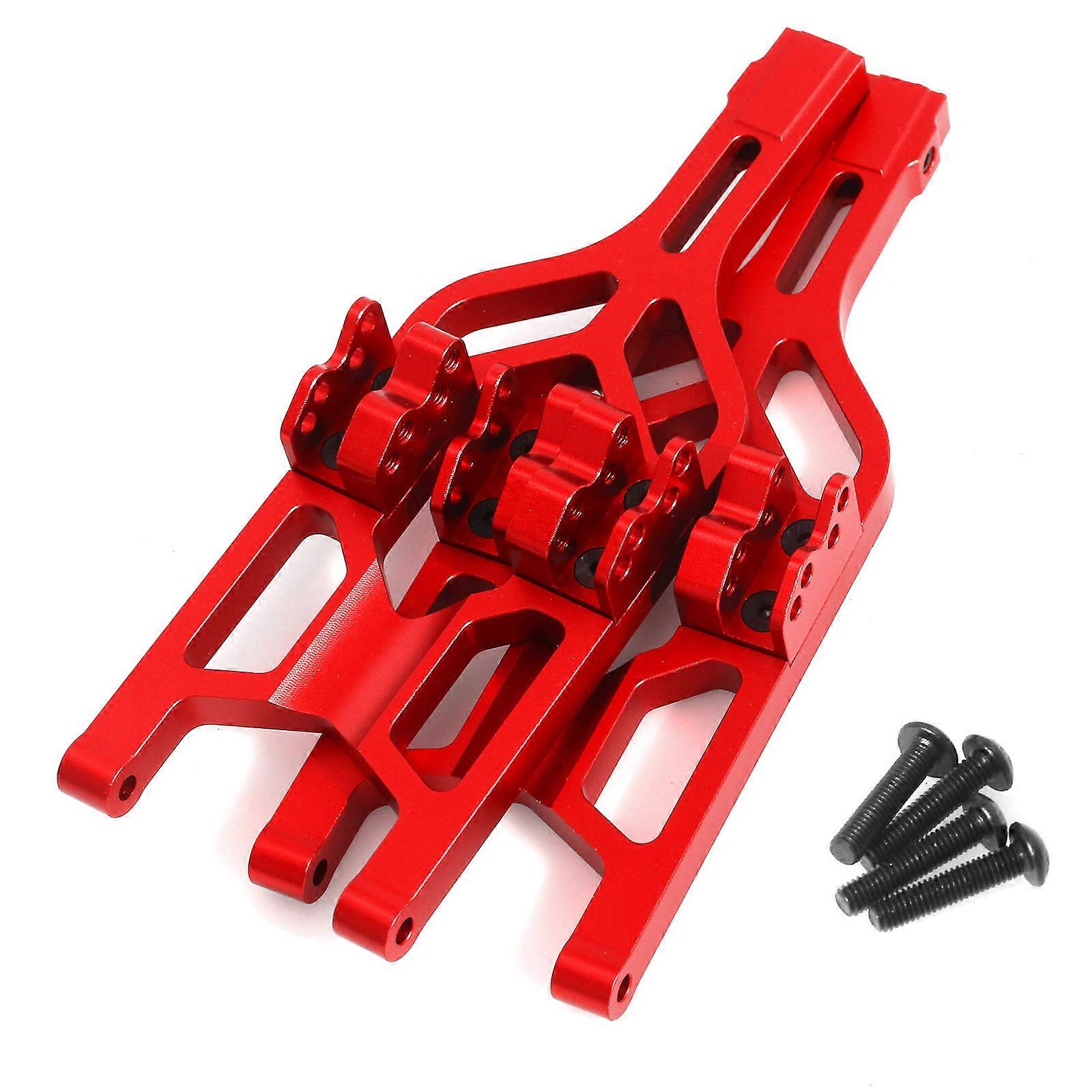 Vehicle Accessories Front Rear Lower Suspension Arm Swing Arms A-Shaped Vehicle Part for 1/10 T-Maxx Red