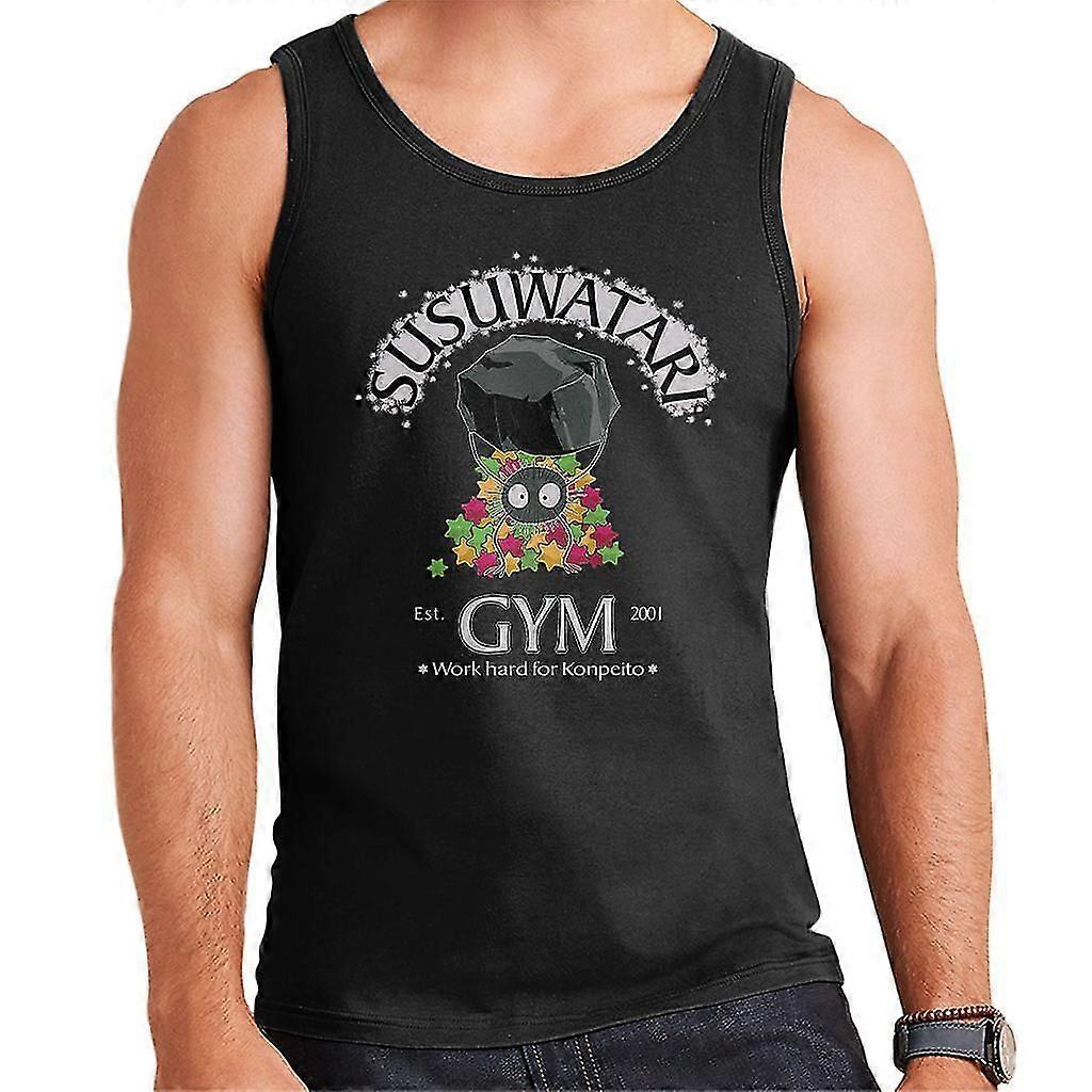Suswatari Gym Soot Sprite Spirited Away Chaleco para hombre