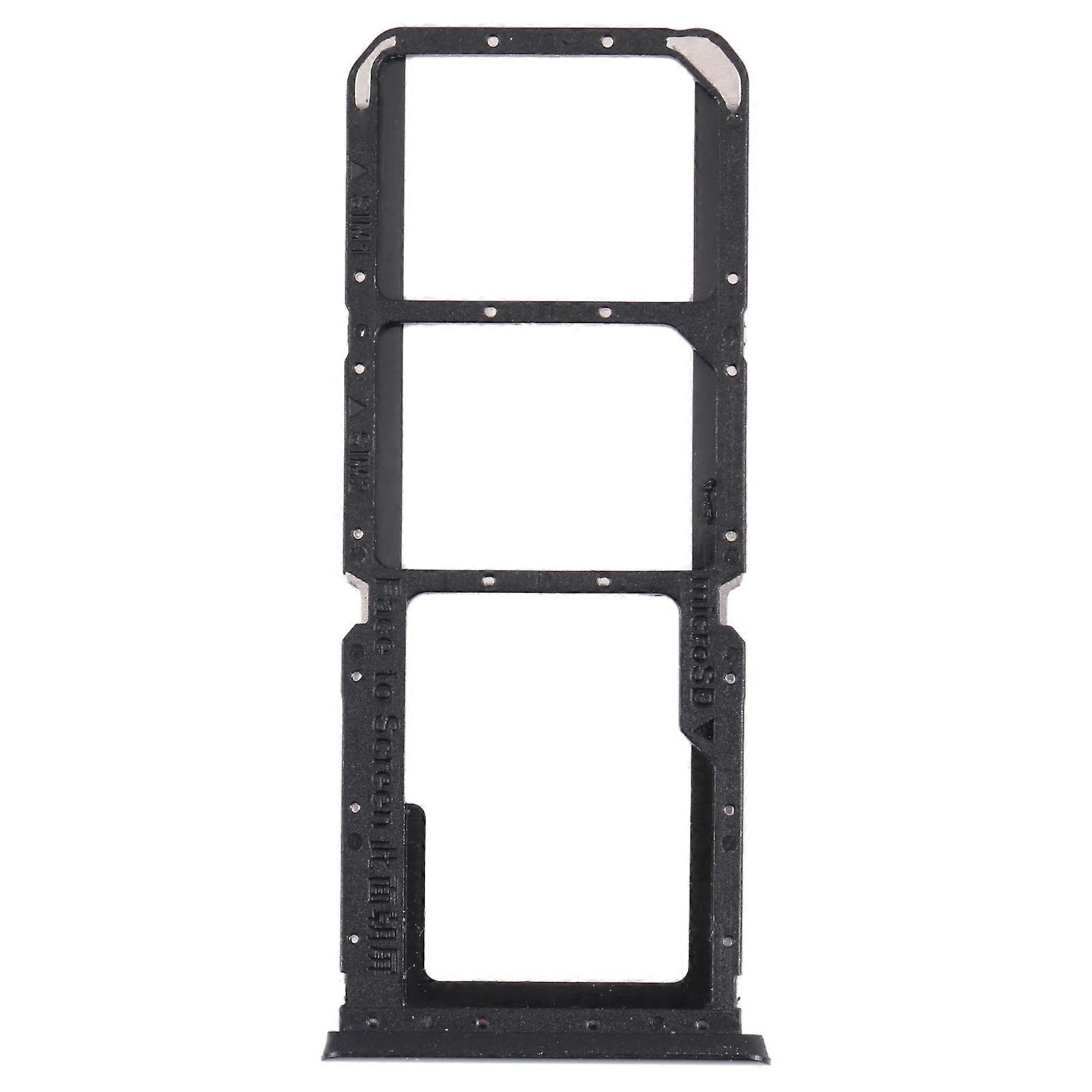 For OPPO A16 / A16S CPH2269 CPH2271 SIM Card Tray + SIM Card Tray + Micro SD Card Tray