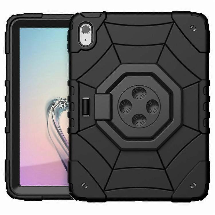 Compatible For iPad 10.9 (2022) Case Spider Style Hand Grip Kickstand PC+TPU Tablet Cover