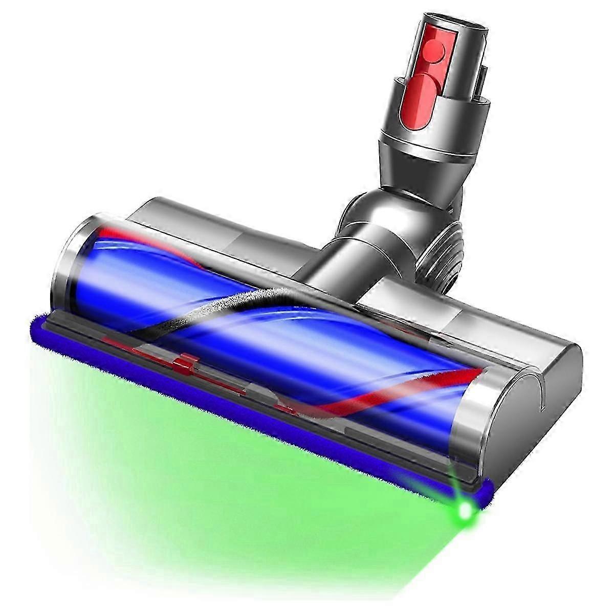 For V7 V8 V10 V11 V15 Cordless Cleaners Vacuum Attachments Turbine Floor Tool with Dust Detect