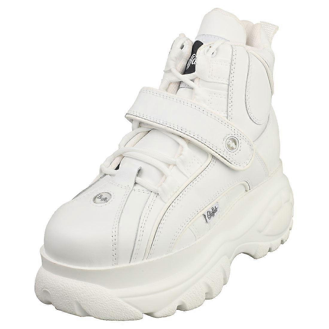 Buffalo 1348-14 2.0 Womens Platform Boots in White