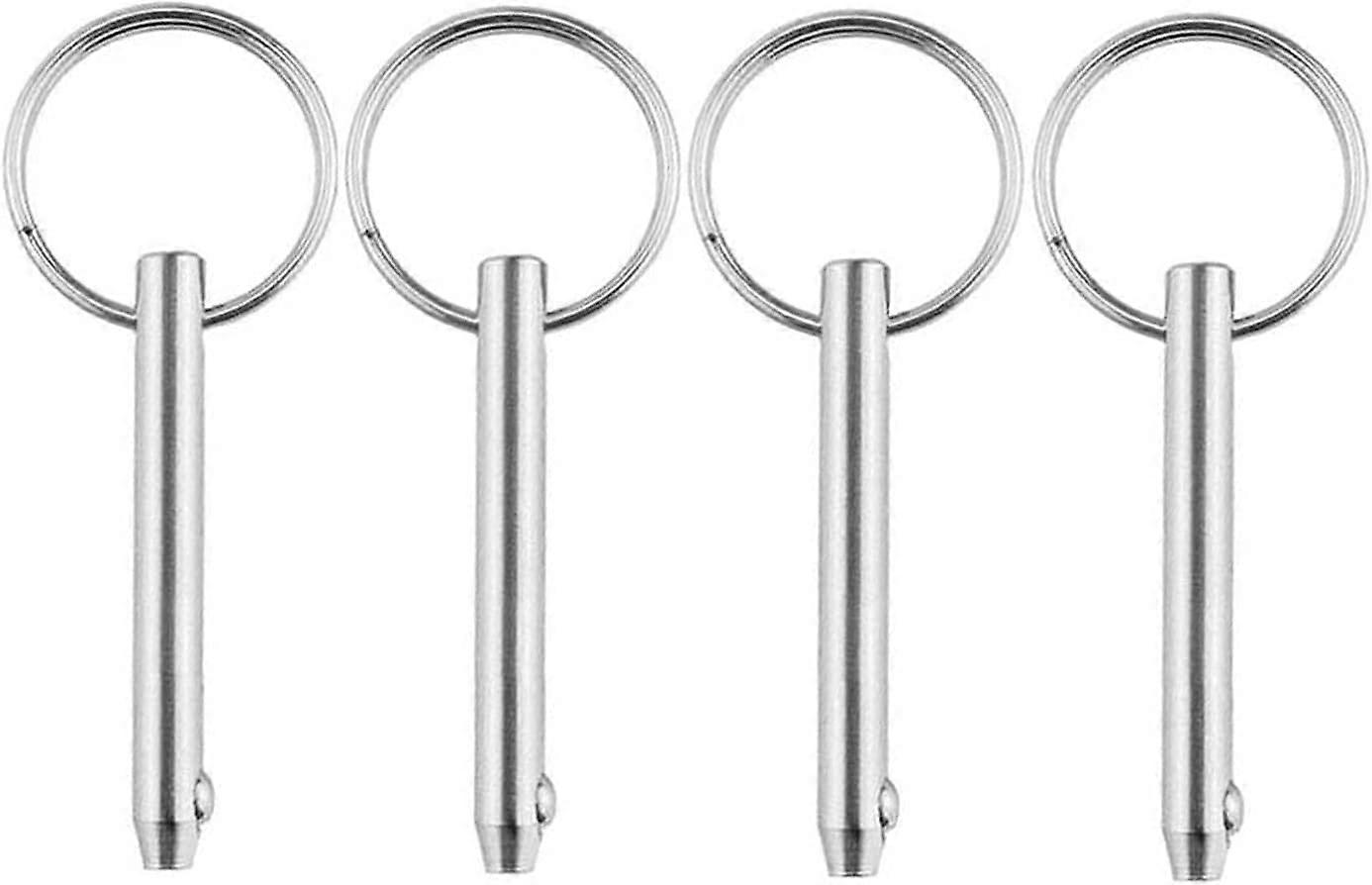 Stainless Steel Quick Release Pin, Heavy Duty Marine Hardware with Spring Loaded Ball, Economical Solution for Max Corrosion Resistance and Durability