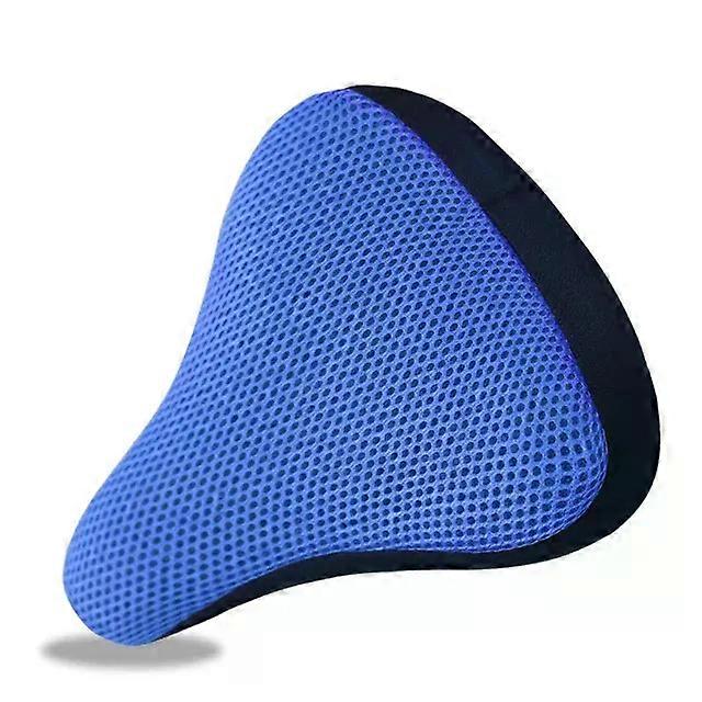 Bicycle Saddle 3D Soft Bike Seat Cover Cycling Silicone Seat Cushion Cycling Breathable Saddle Comfortable Bicycle Bike