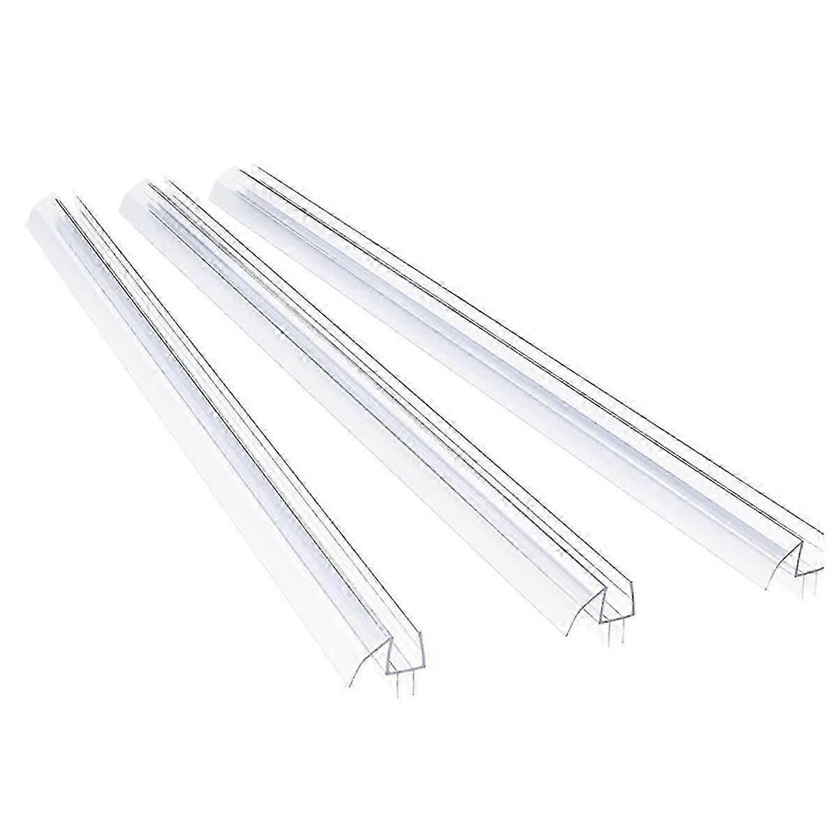 دش الباب السفلي ختم 3 قسم دش مقطعي تركيب كيت فرملس زجاج دش الباب ختم - ل 3/8inch الزجاج