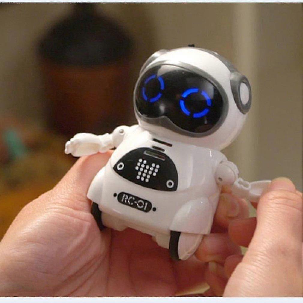 Hot Intelligent Mini Pocket Robot Walk Music Dance Light Voice Recognition