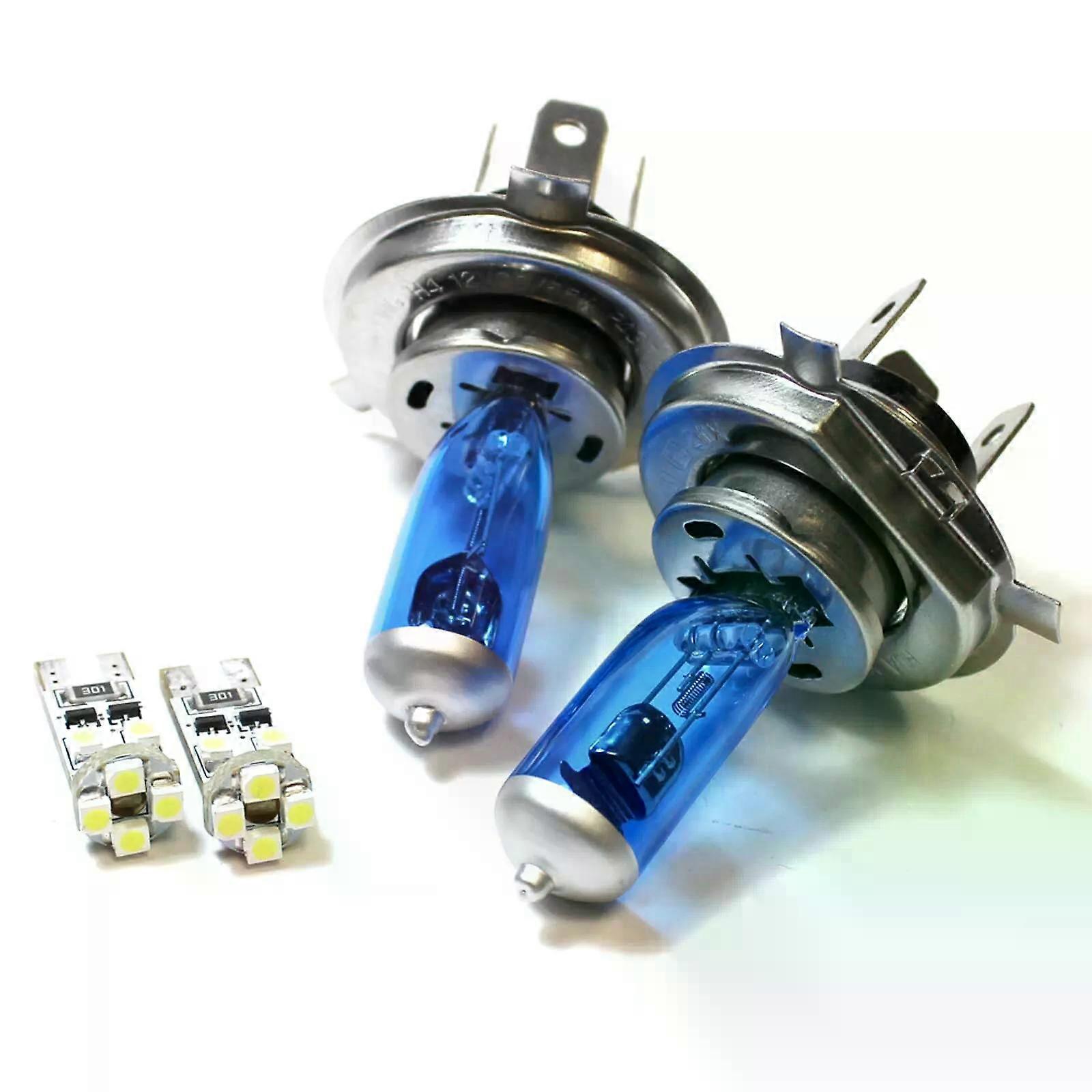 Toyota Camry H4 501 55w ICE Blue Xenon High/Low/Canbus LED Side Headlight Bulbs