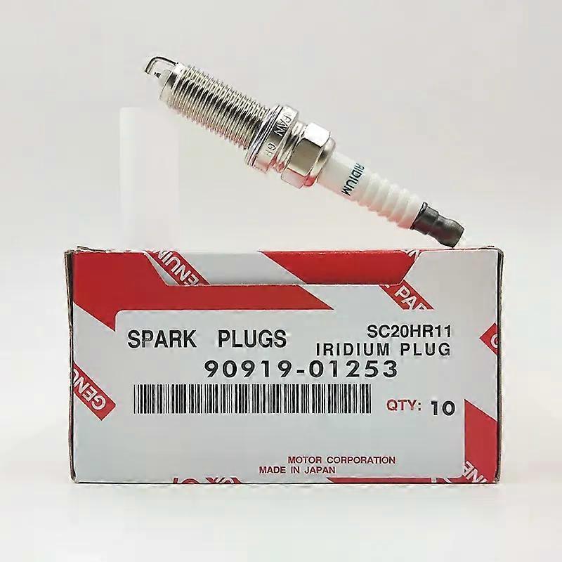 20 قطعة 90919-01253 SC20HR11 شموع إيريديوم ولاعة متوافقة مع تويوتا كورولا لكزس بريوس سليل 90919 01253 SC20HR-11 9091901253