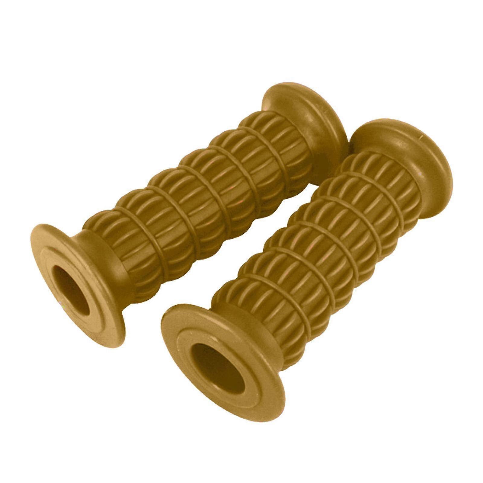 Motorcycle Handlebar Grips Retro Repalcement Black