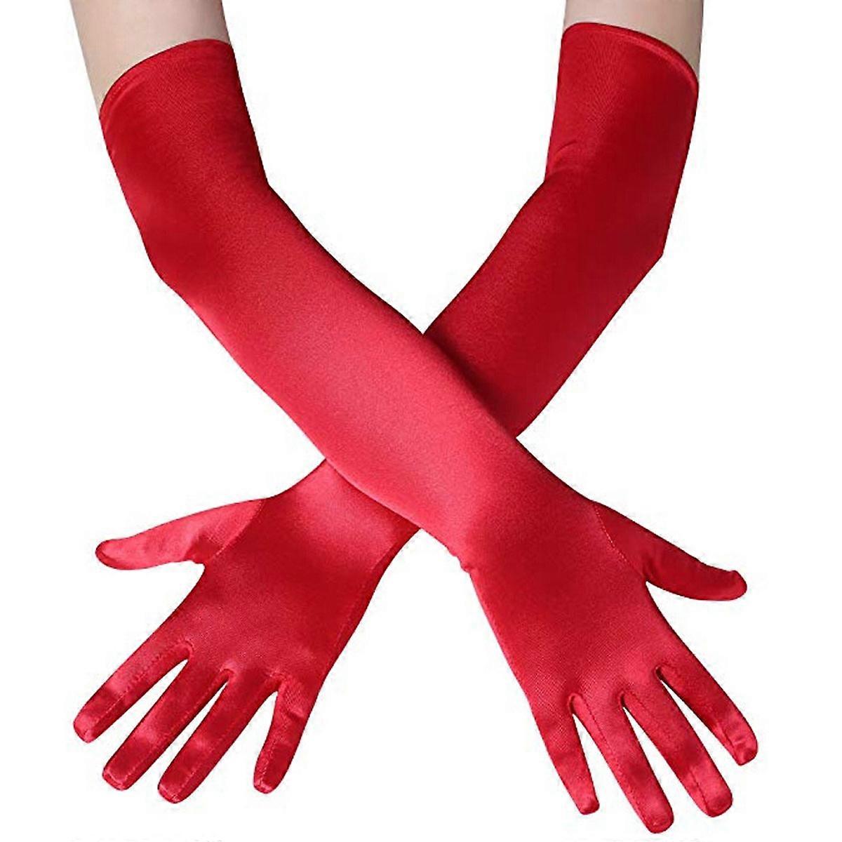 Opera Gloves, Elbow Length, Party Gloves