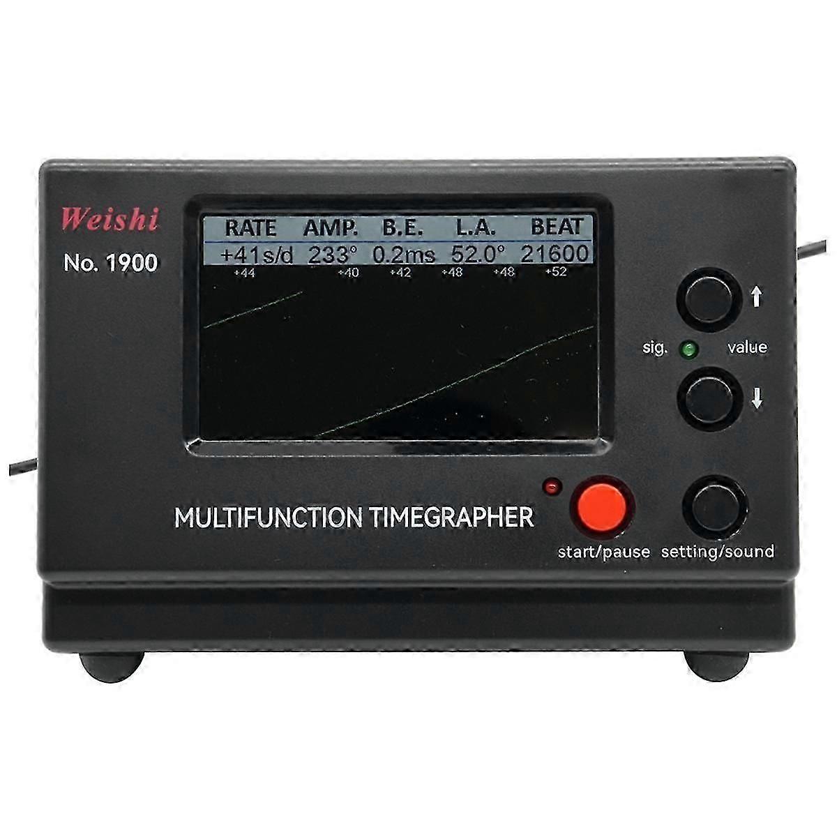 ,EU Plug,No.1900 Timegrapher Watch Testing Tool Watch Tester for Repairers Hobbyists Watch Test Rep