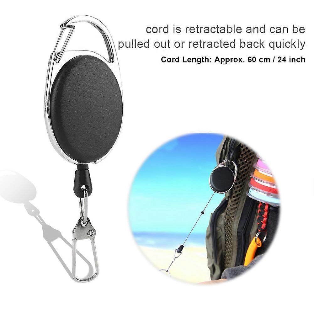 Fishing Retractable Keeper Retractable Cord Tool Gear Keeper Stopper Holder