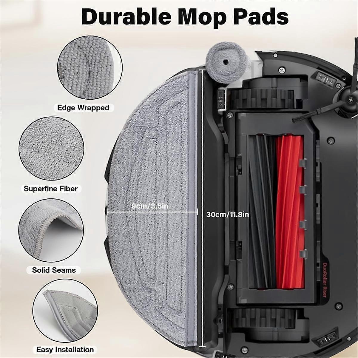 Accessories Kit for S8 MaxV Ultra Robot Vacuum,Main Brushes