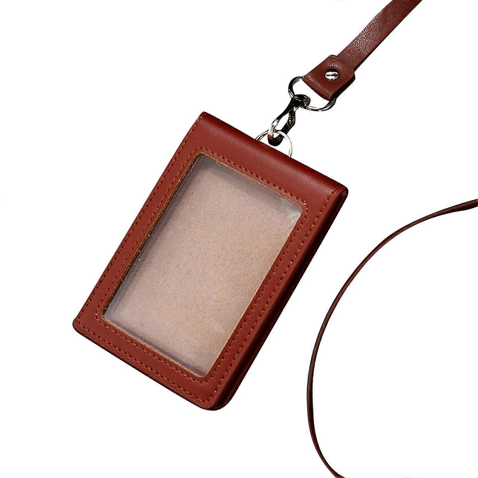 Porta credencial con cordón para guardar fácilmente tarjetas bancarias, porta credencial para enfermeras, profesores, estudiantes, multicolor